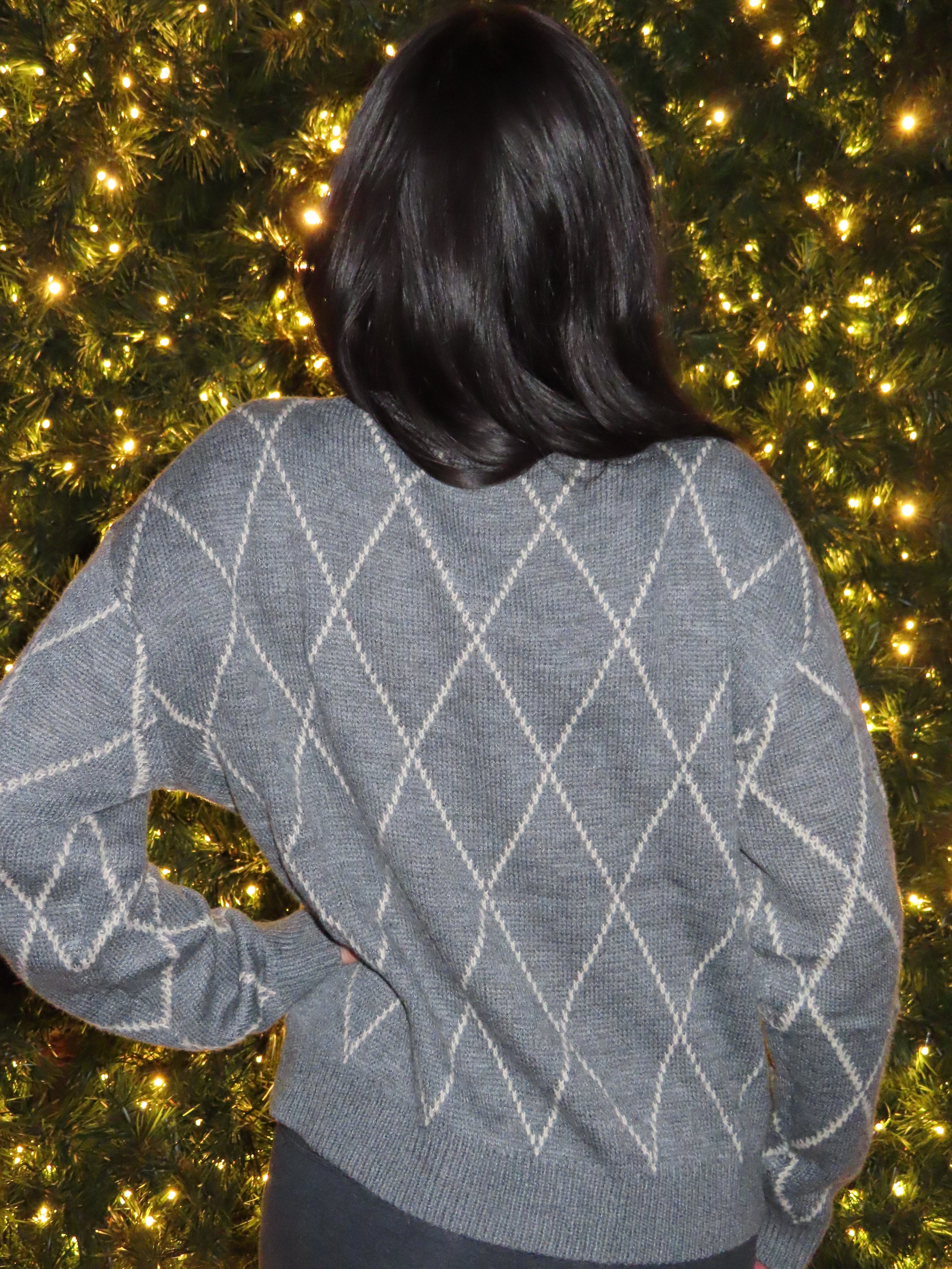 Cutesy Bow Knit Sweater